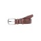 Brown Stitched Men's Leather Belt