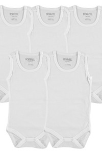 Baby Body White 5 Pack