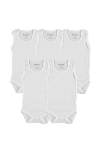 Baby Body White 5 Pack